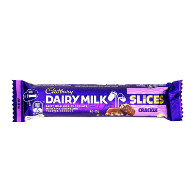 Cadbury Dairy Milk Slices Crackle (Aus) 45g - 42 Pack - Cadbury - Cadbury Bar - Candy Store