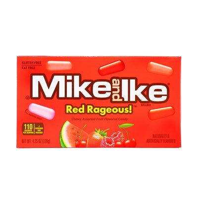 Mike and Ike Red Rageous Candy Theater Box - 12 Pack