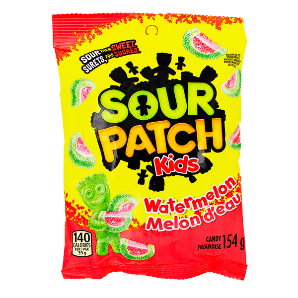 Sour Patch Kids - Watermelon Candy 154g - 12 Pack