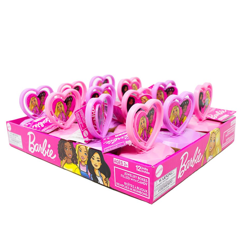 Barbie Jewelry Box Candy 5g - 12 Pack