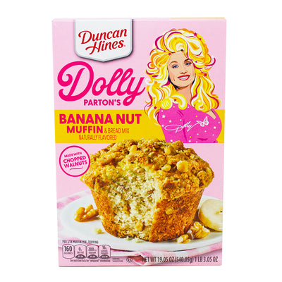 Dolly Parton Banana Nut Muffin Mix 19oz - 6 Pack