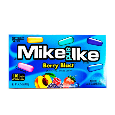 Mike and Ike Berry Blast Candy Theater Box - 12 Pack Nutrition Facts Ingredients