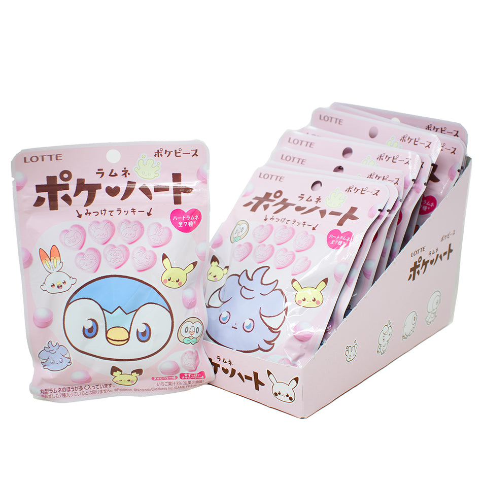 Pokemon Poke Hearts Hard Candy (Japan) 45g - 10 Pack