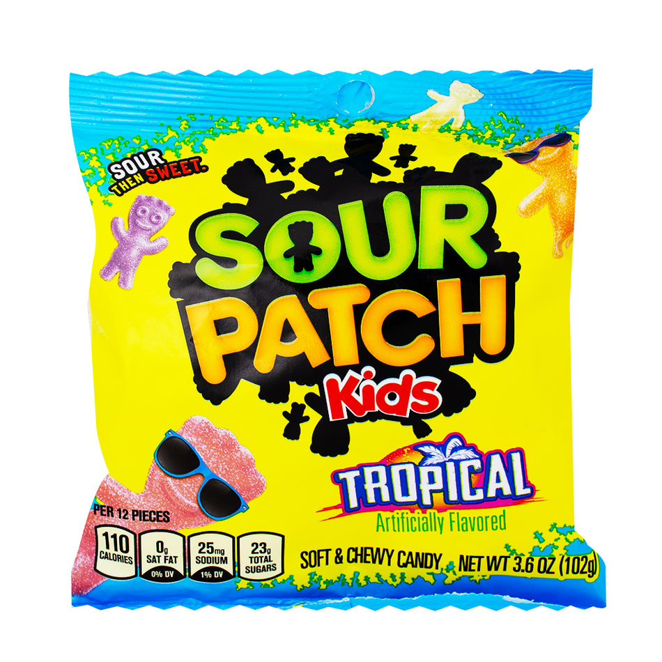 Sour Patch Kids Tropical Candy 8oz - 8 Pack