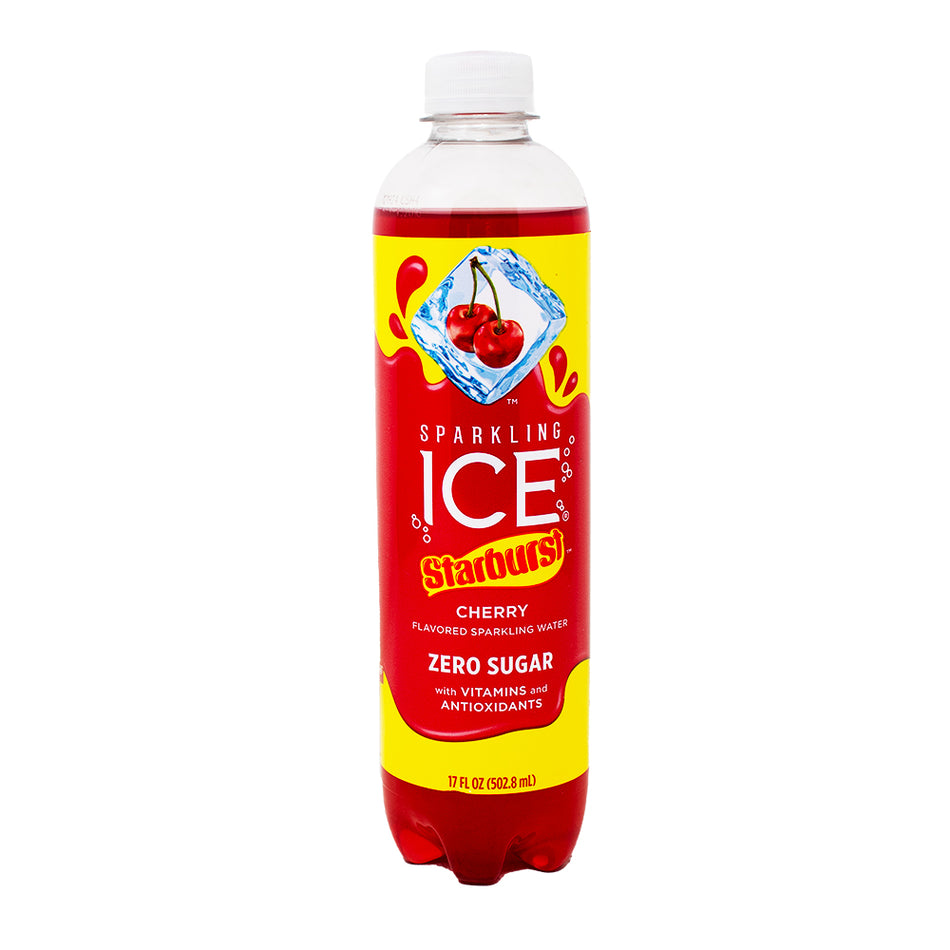 Sparkling Ice Starburst Cherry Zero Sugar 502.8mL - 12 Pack