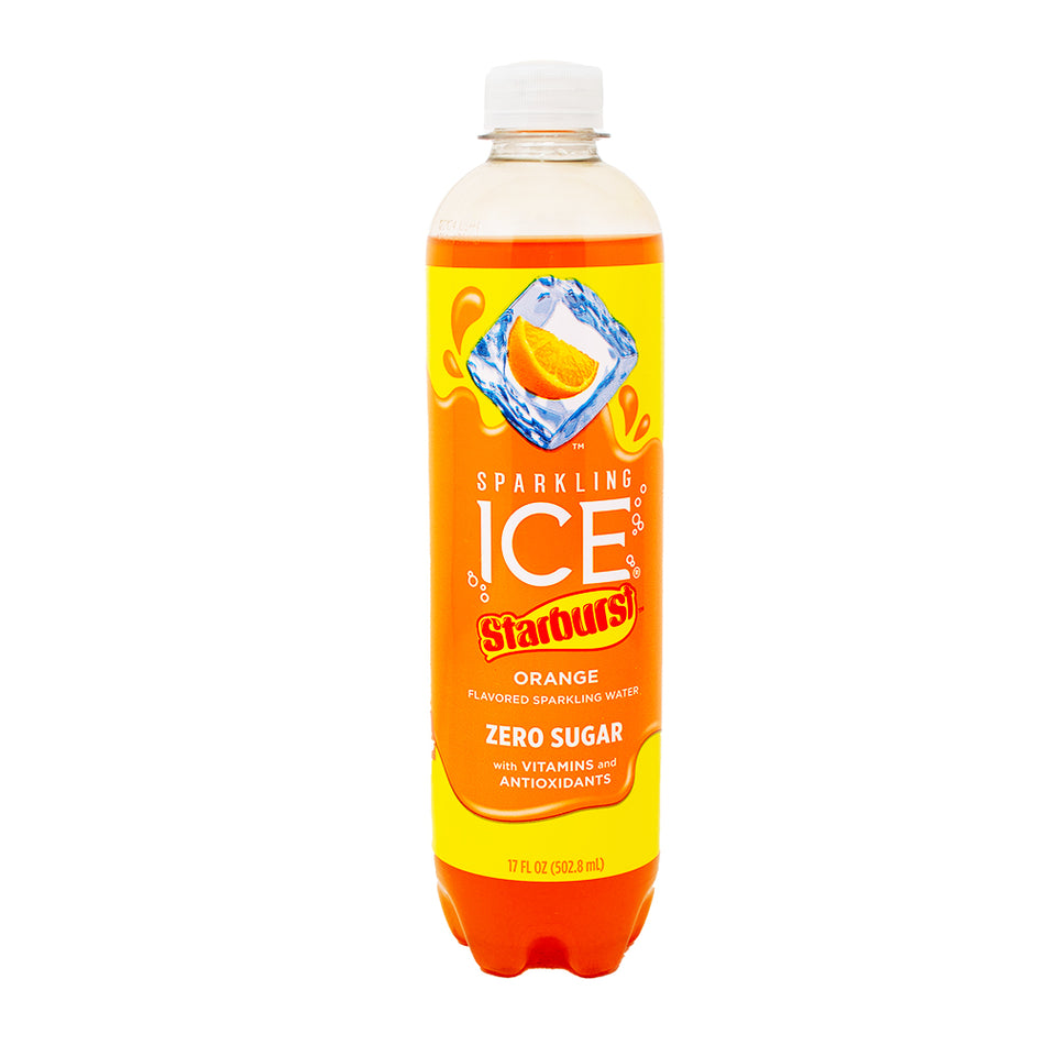 Sparkling Ice Starburst Orange Zero Sugar 502.8mL - 12 Pack