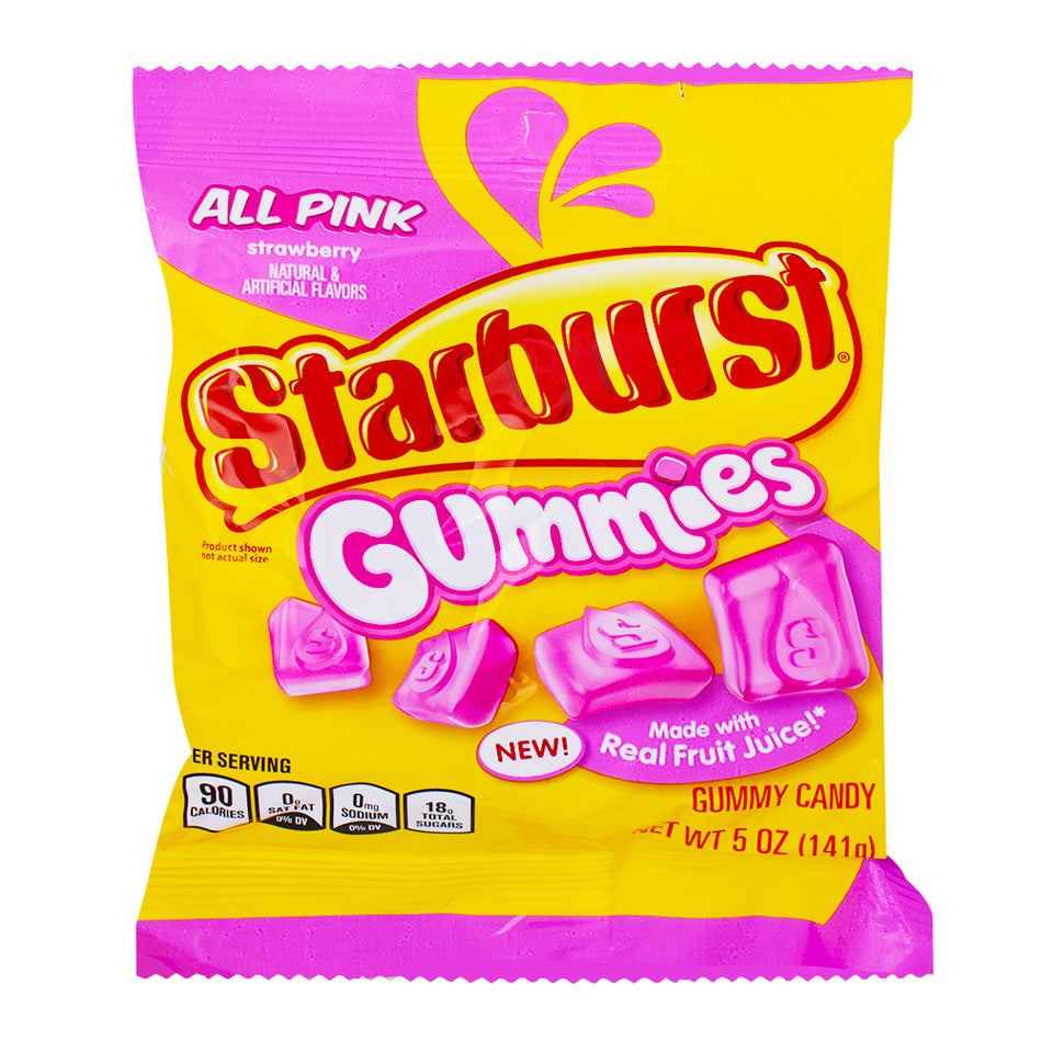 Starburst Gummies All Pink 5oz - 12 Pack