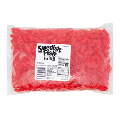 Swedish Fish Mini Bulk Candy 5lbs - 1 Bag Nutrition Facts Ingredients