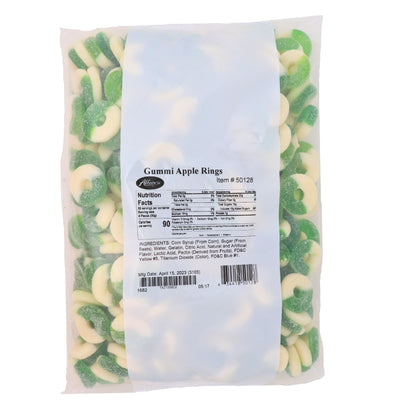 Albanese Gummi Apple Rings - 1 Bag