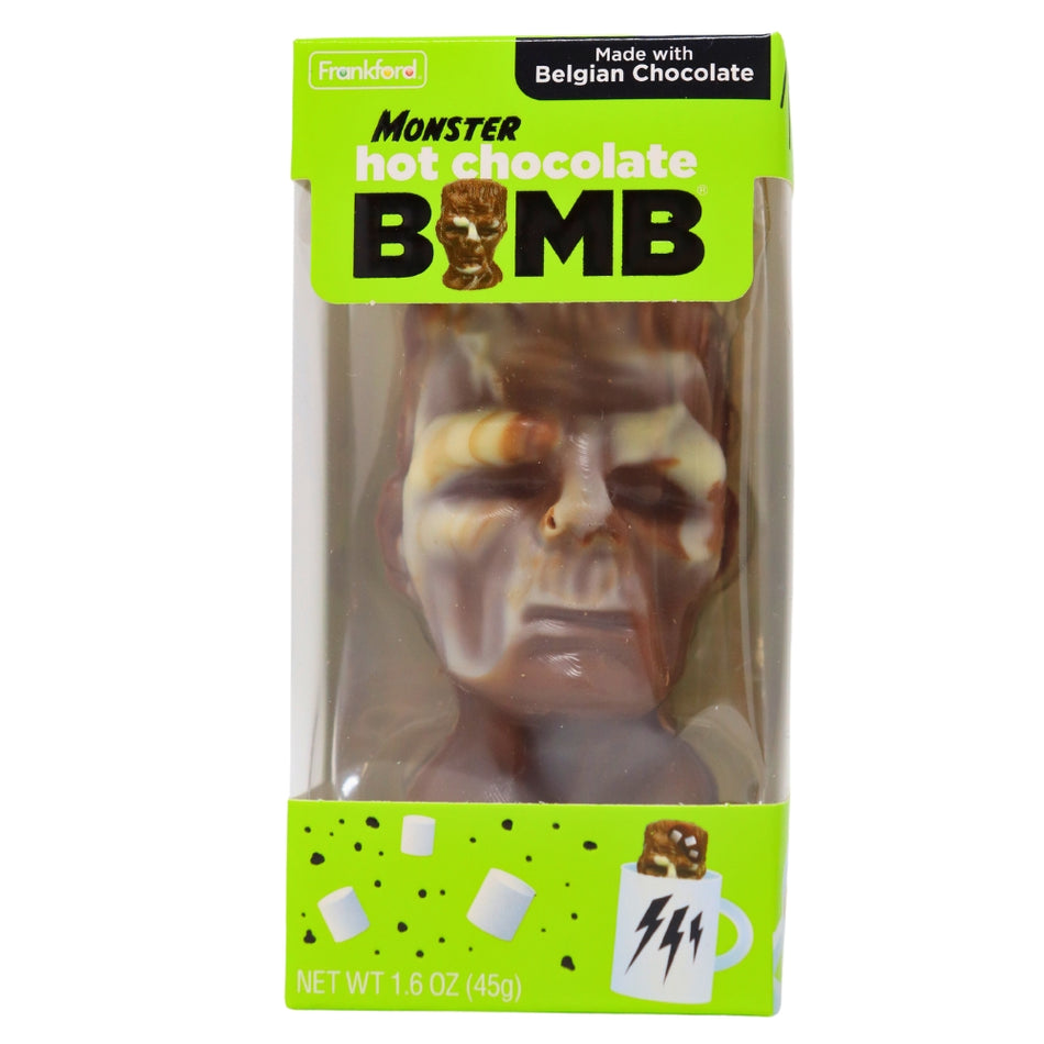 Hot Chocolate Monster Bomb- 12 Pack - Candy Store - Belgium Chocolate - Hot Chocolate Bomb