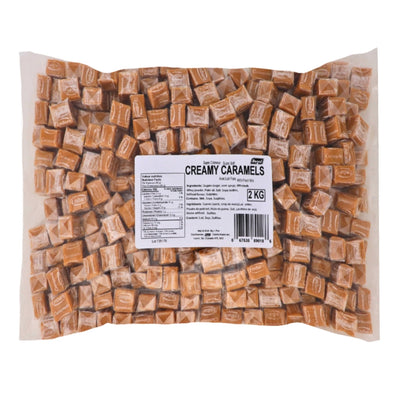 Regal Creamy Caramels 2 kg - 1 Bag Nutrition Facts Ingredients