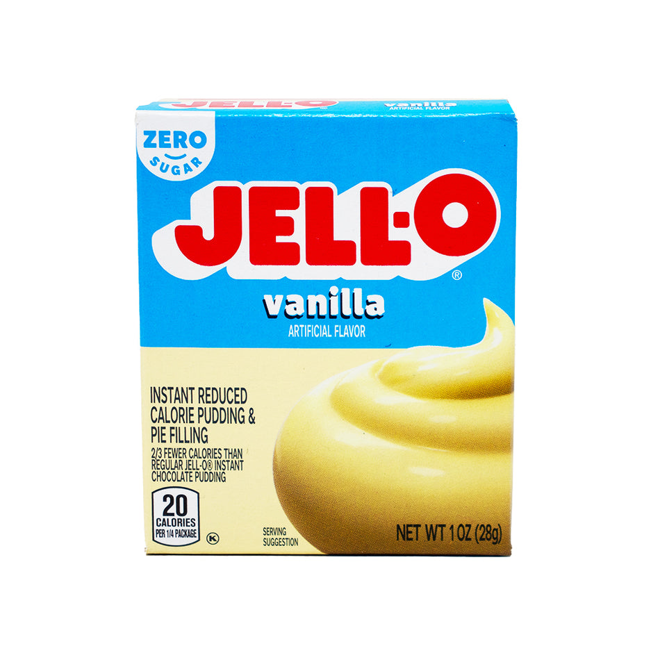 Jell-O Instant Pudding Sugar Free Vanilla 1oz - 24 Pack