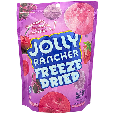 Jolly Rancher Freeze Dried Mixed Berry 3.1oz- 8 Pack