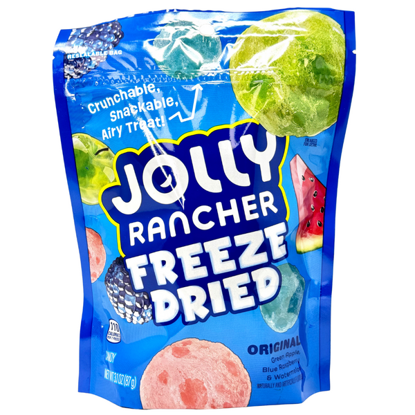 Jolly Rancher Freeze Dried Original Flavors 3.1oz - 8 Pack
