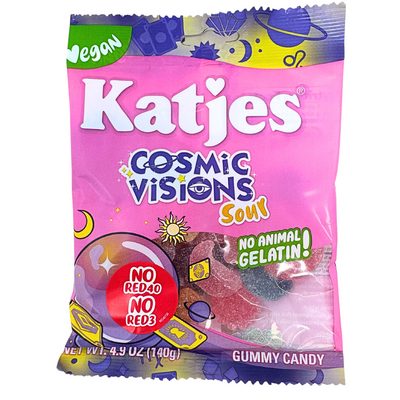 Katjes Cosmic Visions Sour Gummies 140g - 15 Pack