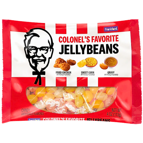 KFC Colonel's Favorite Jelly Beans 4oz - 24 Pack