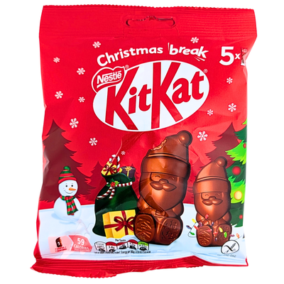 Kit Kat Christmas Break 5ct Santa 55g (UK) - 12 Pack