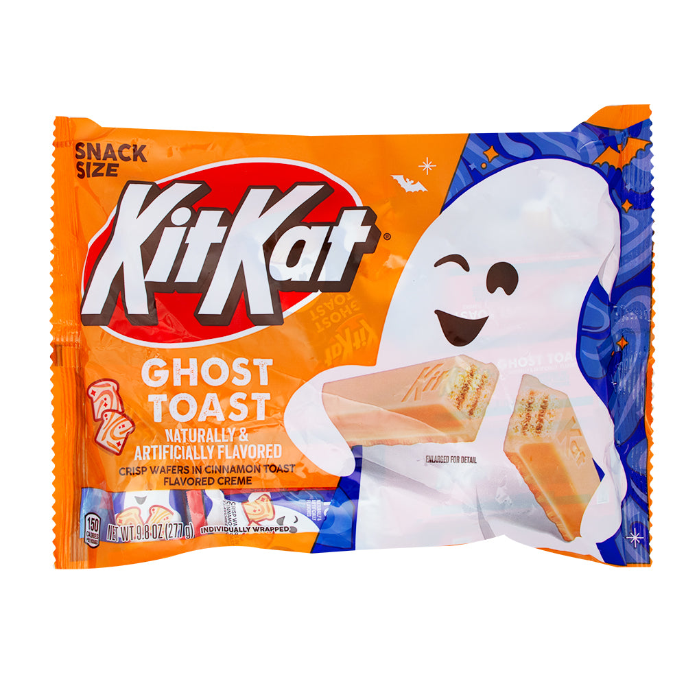 Kit Kat Ghost Toast: A Spooky Breakfast Treat