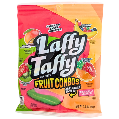 Laffy Taffy Fruit Combos 3.5oz - 12 Pack