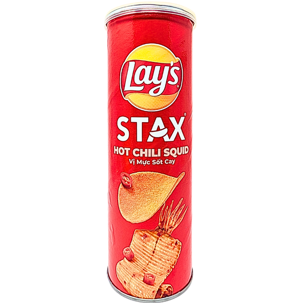 Lay's Stax Hot Chili Squid 100g (Vietnam) - 16 Pack