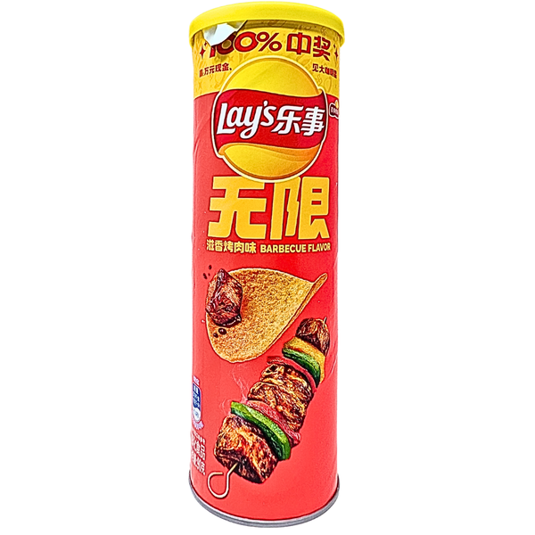 Lays Stax Sizzled BBQ (China) 90g - 12 Pack