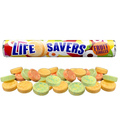 Lifesavers Fruit Tingles - 34g - (Australia) 36 Pack