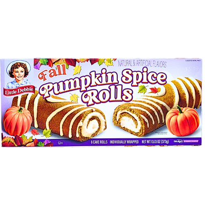 Little Debbie Pumpkin Spice Rolls 373g - 1 Pack