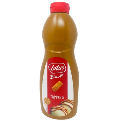 Lotus Biscoff Caramelized Biscuit Topping 1kg - 1 Bottle