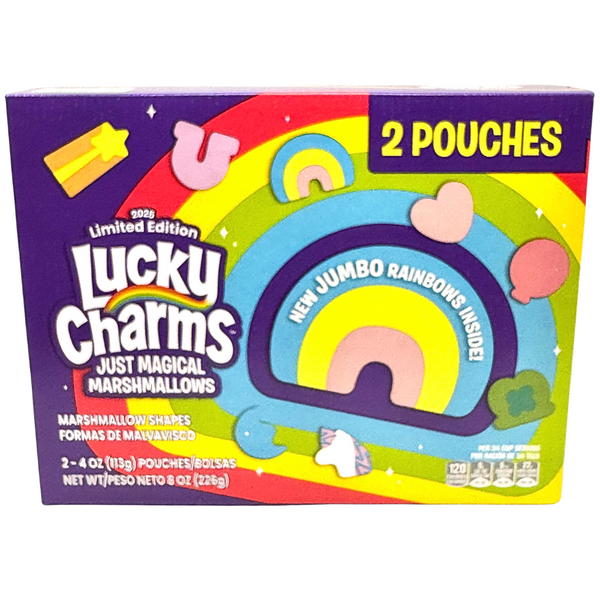 Lucky Charms Just Magical Marshmallows 2 Pouches - 1 Box