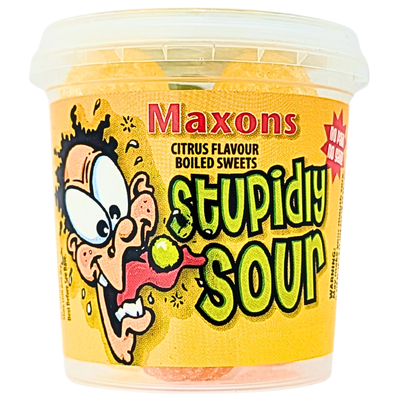 Maxons Stupidly Sour Citrus 100g (UK) - 15 Pack