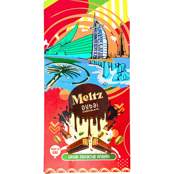 Meltz Dubai Chocolate Kitkat Pistachio Knafeh 192g - 12 Bar
