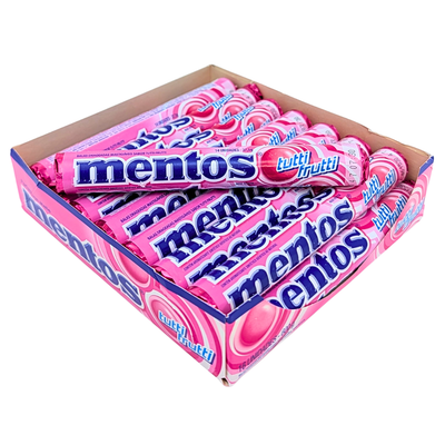 Mentos Tutti Frutti Roll 37.5g - 16 Rolls