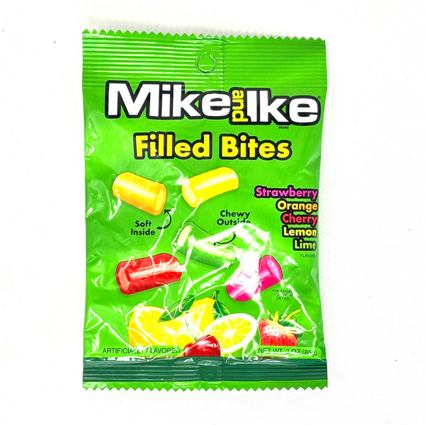 Mike & Ike Licorice Bites 3oz - 12 Pack