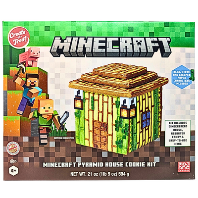 Minecraft House Cookie Kit 594g - 1 Pack