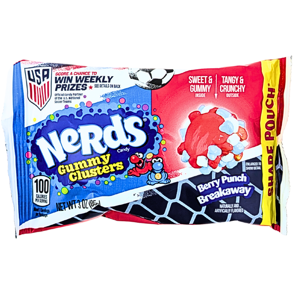 Nerds Gummy Clusters Berry Punch Rush 3oz - 12 Pack