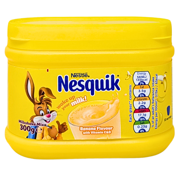 Nesquick Milkshake Mix Banana Flavor 300g - 10 Pack
