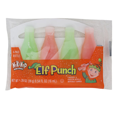 Christmas Nik-L-Nip Elf Punch 4pk - 1.39oz - 18 Pack