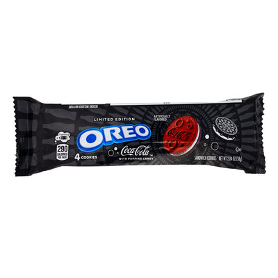 Oreo Coca Cola Cookies With Popping Candy - 12 Pack