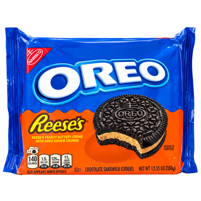 Oreo Reese's Peanut Butter Cookie 12.35oz - 12 Pack