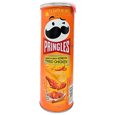 Pringles Sweet n' Spicy Korean fried Chicken 100g - 12 Pack