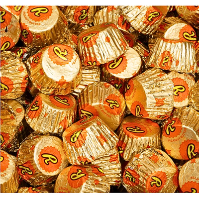 Reese's Milk Chocolate Miniature Cups Bulk 25lbs - 1 Box