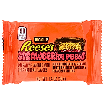 Reese's PB&J Strawberry Big Cup 1.4oz - 16 Pack