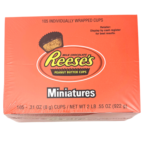Reese's Peanut Butter Cup Changemaker 105 Pieces - 1 Box