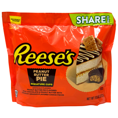Reese's Peanut Butter Pie Miniature Cups Share Pack 9.6oz - 8 Pack