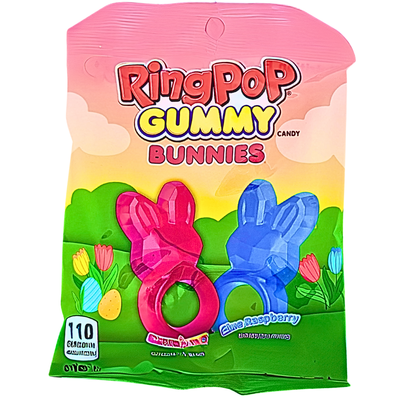 RingPop Gummy Bunnies 3.4oz - 8 Pack