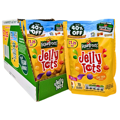 Rowntree's Jelly Tots 120g (UK) - 10 Pack