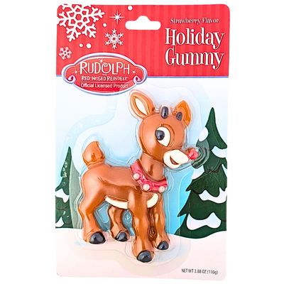 Rudolph Holiday Gummy 110g - 12 Pack