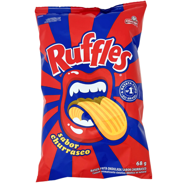 Ruffles Churrasco 68g (Brazil) - 12 Pack