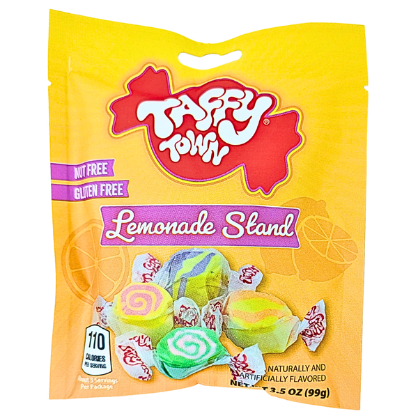 Salt Water Taffy - Lemonade Stand 99g - 12 Pack