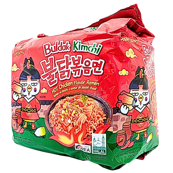 Samyang Kimchi Hot Chicken Buldak Ramen 135g (Korea) - 5 Pack